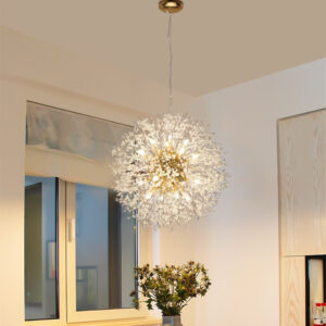 Kitchen Pendant Light Home Bedroom Ceiling Lamp Bar Crystal Chandelier Lighting 55cm G9 Bulbs