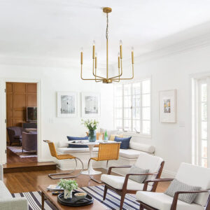 Vintage Pendant Light Kitchen Pendant Lighting Home Lamps Gold Ceiling Lamp 6 Heads E14 Bulbs