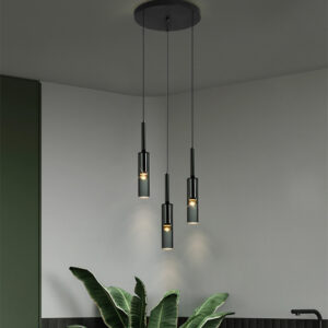 Kitchen Pendant Light Home Glass Pendant Lighting Bedroom Lamps Hotel Bar Ceiling Lamp 3 Heads