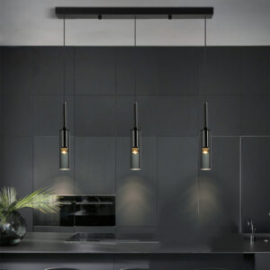 Kitchen Pendant Light Glass Home Pendant Lighting Office Lamps Hotel Bar Ceiling Lamp 3 Heads