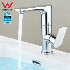 Home Sink Basin Faucet Laundry Taps Hotel Mixer Tap Stainless Steel 360° Swivel Chrome