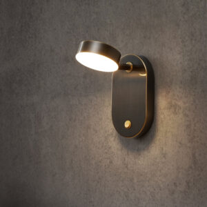 Bedroom Wall Light Copper Wall Lamps Hallway LED Wall Lamp Black Wall Lighting 7W With Switch On Lamp